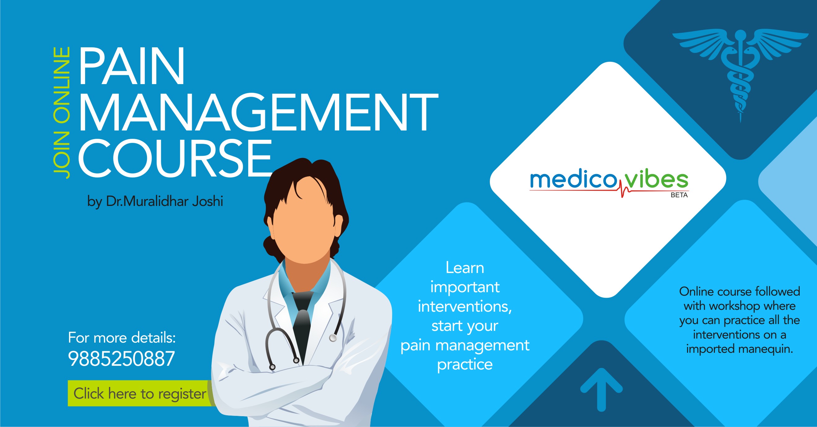 Medicovibes | ADVACNE PAIN MANAGEMENT COURSE
