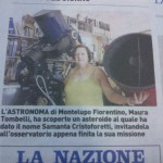 Un asteroide per Samantha