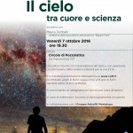 7 Ottobre: il cielo, tra cuore e scienza. 